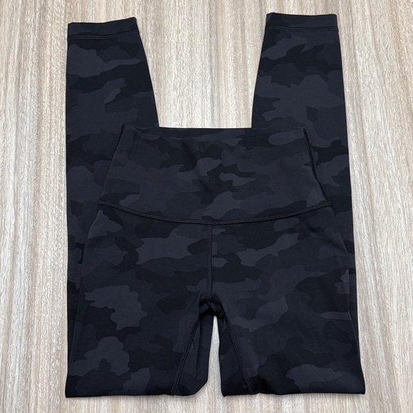 Lululemon Wunder Under High-Rise Tight Size 2 Heritage 365 Camo Deep Coal Multi - Picture 8 of 13